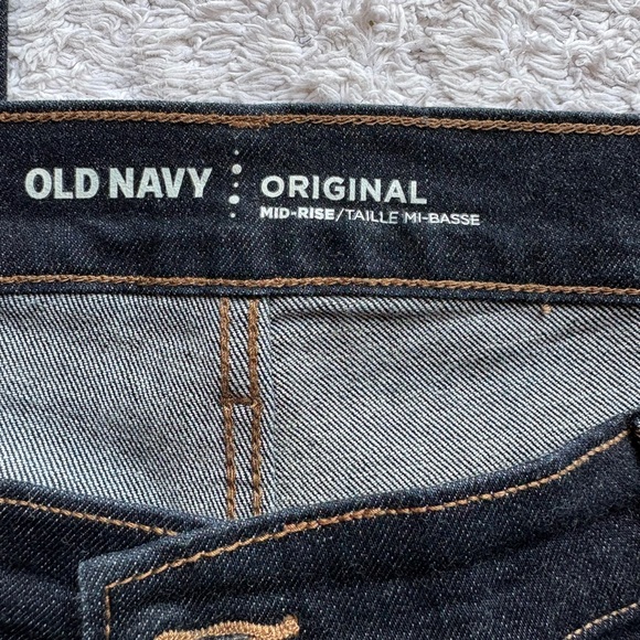 Old Navy Mid-Rise Bootcut Jeans - Size 16, Deep Blue, Excellent Condition - Picture 6 of 6